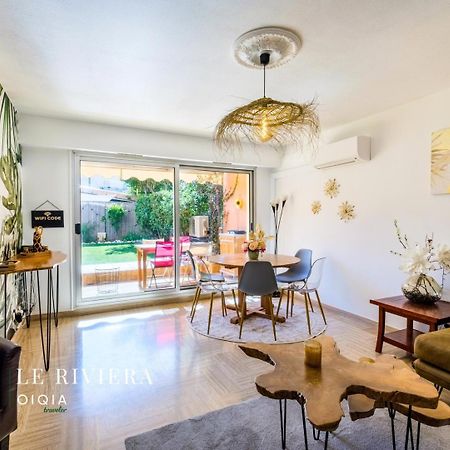 カーニュ・シュル・メールLe Riviera ~ Jardin ~ Parking ~ Climatisationアパートメント エクステリア 写真