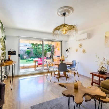 カーニュ・シュル・メールLe Riviera ~ Jardin ~ Parking ~ Climatisationアパートメント エクステリア 写真