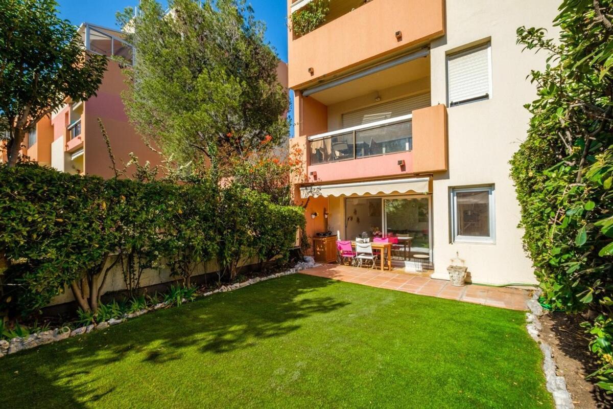 カーニュ・シュル・メールLe Riviera ~ Jardin ~ Parking ~ Climatisationアパートメント エクステリア 写真
