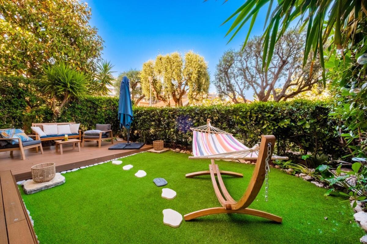 カーニュ・シュル・メールLe Riviera ~ Jardin ~ Parking ~ Climatisationアパートメント エクステリア 写真